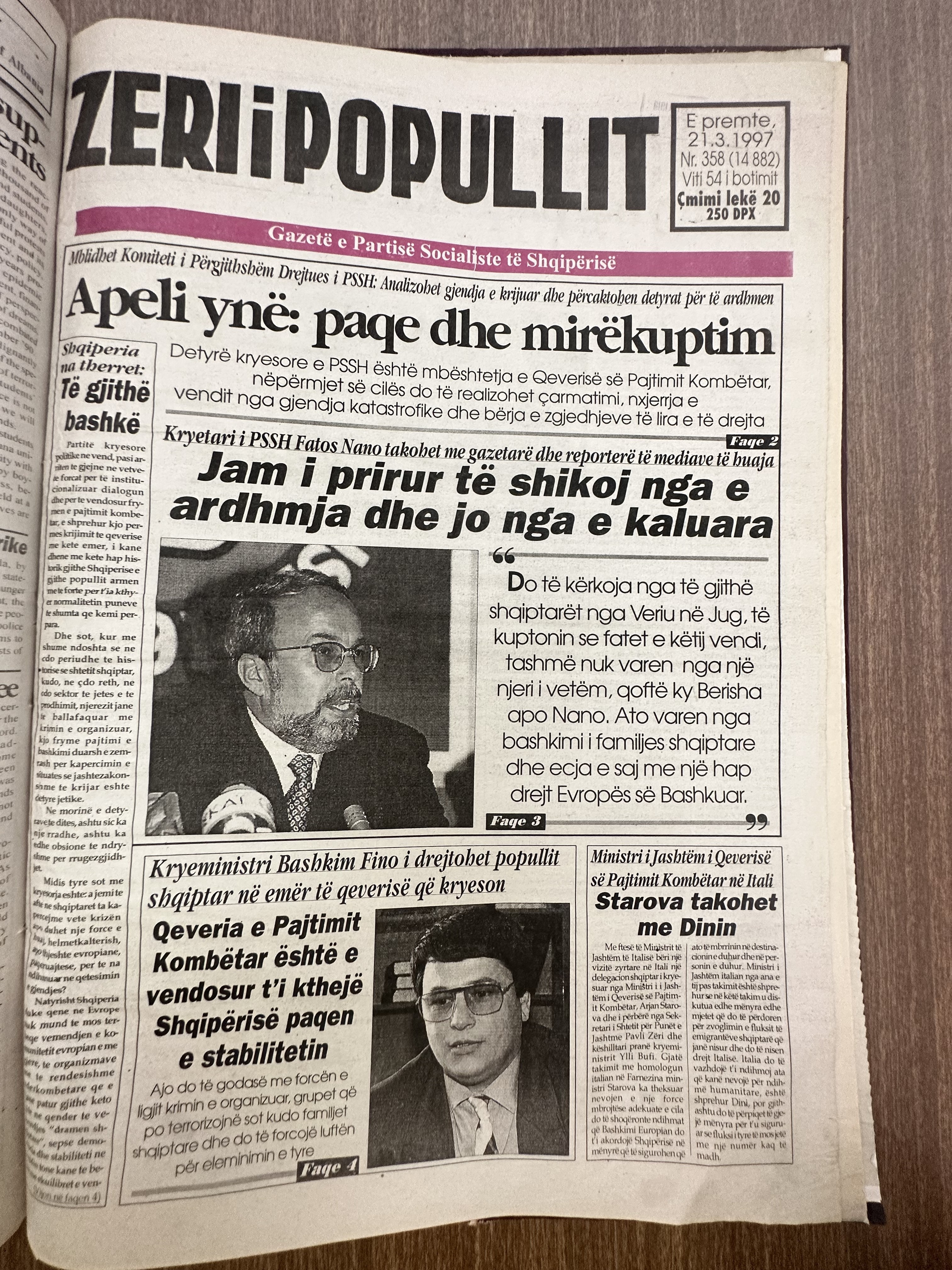 Zëri i Popullit 1997-03-21